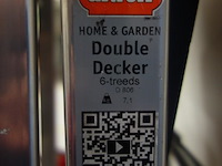 2x trapladder altrex + inklapbaar steekwagentje - afbeelding 5 van  5