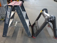 2x trapladder - afbeelding 1 van  2