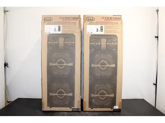 2x trevi speaker - afbeelding 1 van  5