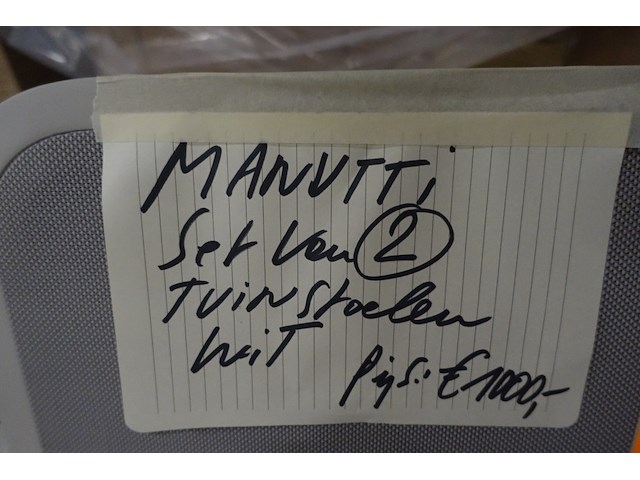 2x tuinstoel manutti - afbeelding 3 van  3
