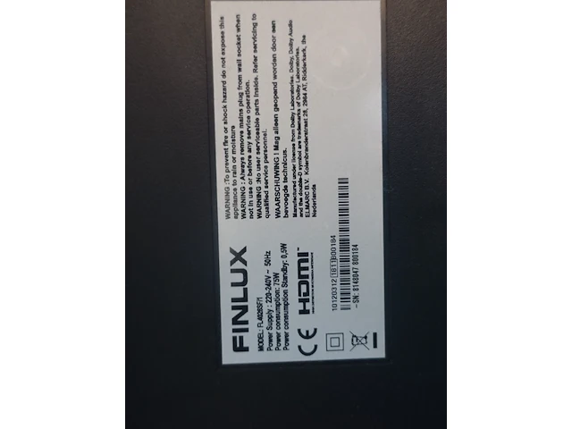 2x tv scherm finlux - afbeelding 3 van  4