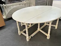 2x uitklapbare houten tafel - afbeelding 2 van  8