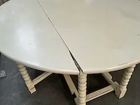2x uitklapbare houten tafel - afbeelding 3 van  8