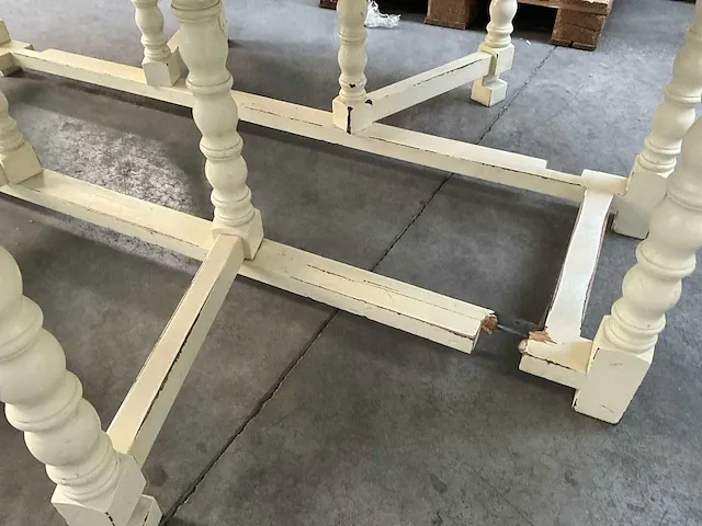 2x uitklapbare houten tafel - afbeelding 4 van  8
