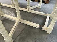 2x uitklapbare houten tafel - afbeelding 4 van  8