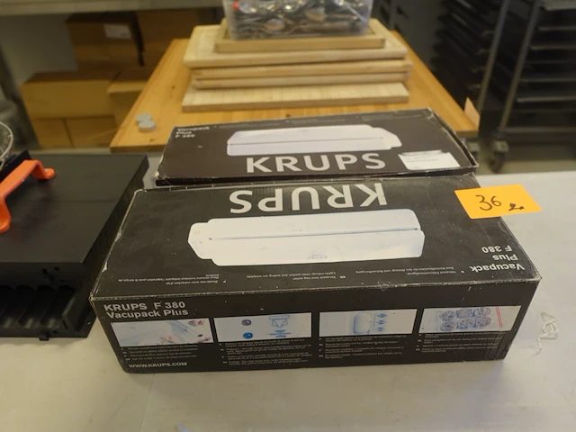2x vacupack plus krups - afbeelding 2 van  4