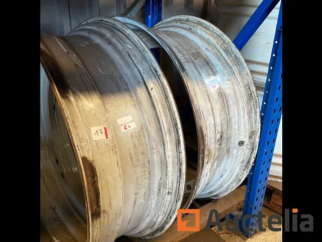 2x velgen 14 x 38 zonder flens - afbeelding 2 van  4