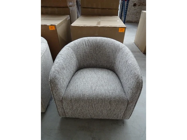 2x verdraaibare fauteuil pr living - afbeelding 1 van  4