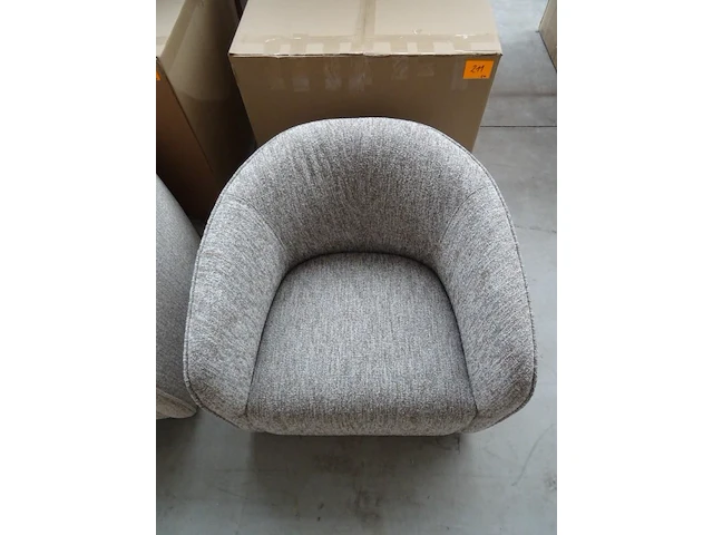 2x verdraaibare fauteuil pr living - afbeelding 4 van  4