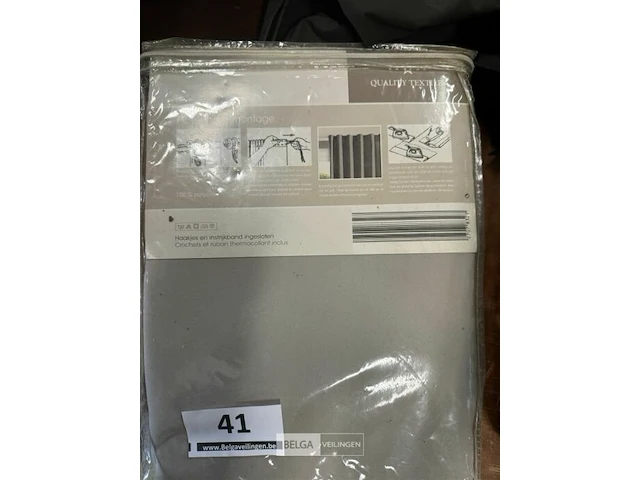 2x verduisterende gordijn - afbeelding 1 van  4