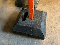 2x verkeersbord parkeerverbod met voet - afbeelding 3 van  3
