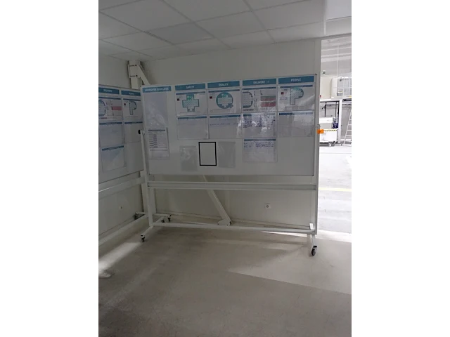2x verrijdbaar notitiebord - afbeelding 2 van  3