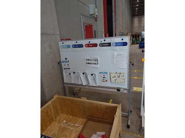 2x verrijdbaar notitiebord - afbeelding 2 van  3