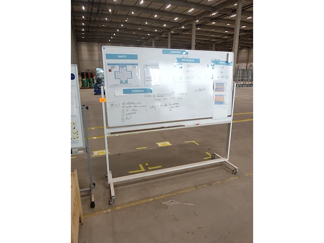 2x verrijdbaar notitiebord - afbeelding 3 van  3