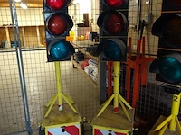 2x verrijdbaar verkeerslicht p. berghaus - afbeelding 1 van  1