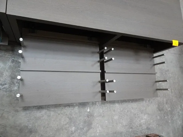 2x verrijdbare houten boekenkast - afbeelding 4 van  8