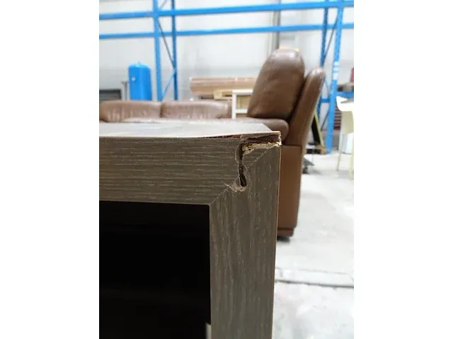 2x verrijdbare houten boekenkast - afbeelding 5 van  8