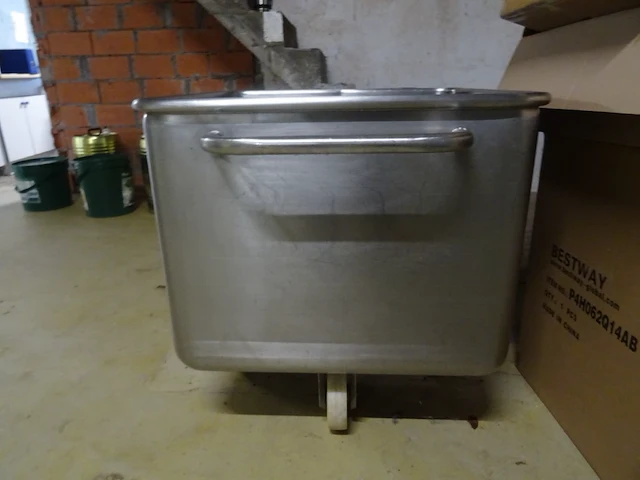2x verrijdbare inox normwagen - afbeelding 3 van  3