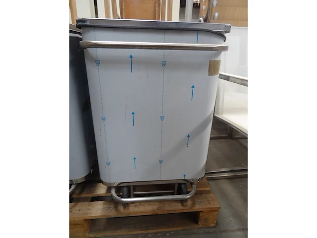 2x verrijdbare inox pedaalemmer rossicnol - afbeelding 4 van  4