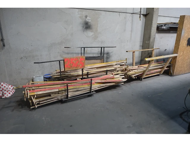 2x verrijdbare metalen platenkar - afbeelding 1 van  2