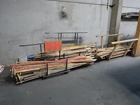 2x verrijdbare metalen platenkar - afbeelding 1 van  2