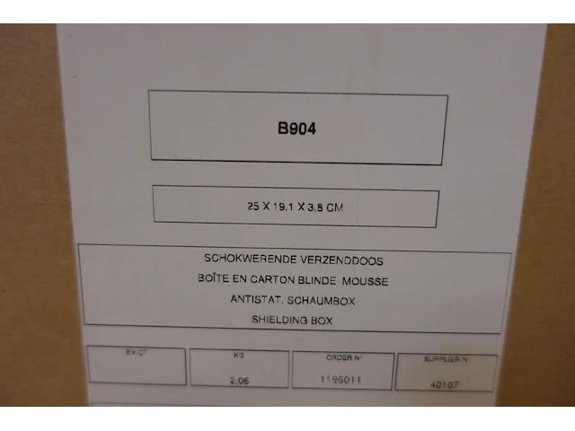2x volledige inhoud ligger verpakkingsmaterialen - afbeelding 24 van  36