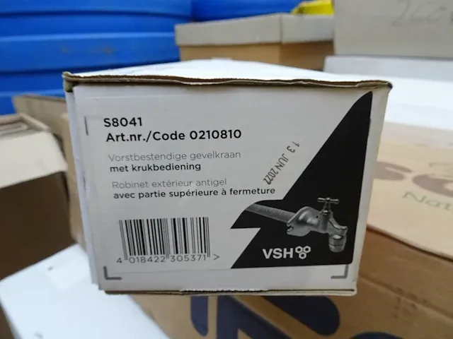 2x vorstbestenige gevelkraan aalberts - afbeelding 2 van  2