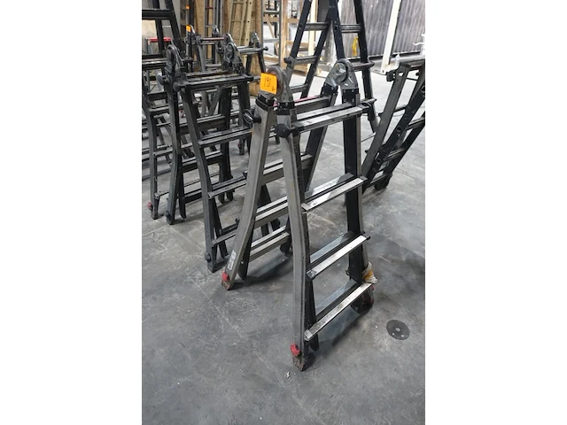 2x vouwladder - afbeelding 2 van  3