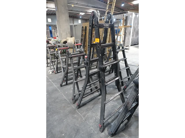 2x vouwladder - afbeelding 2 van  3