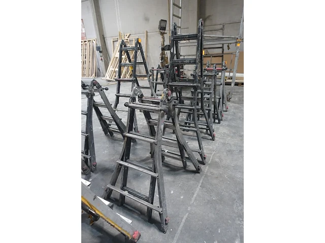 2x vouwladder - afbeelding 3 van  3