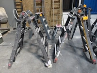 2x vouwladder - afbeelding 1 van  3