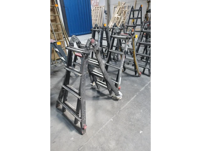 2x vouwladder - afbeelding 3 van  3