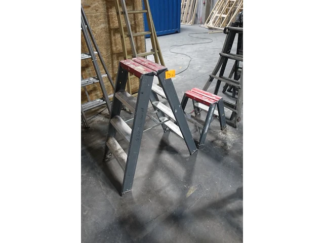 2x vouwladder - afbeelding 1 van  1