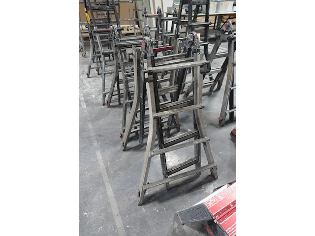 2x vouwladder - afbeelding 2 van  3