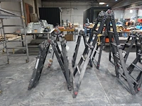 2x vouwladder - afbeelding 1 van  3