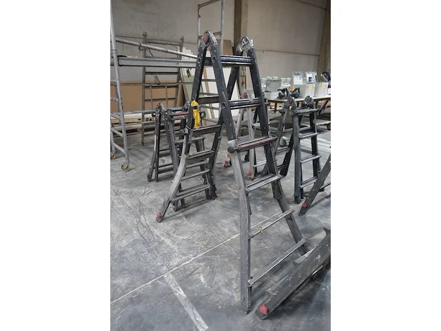 2x vouwladder - afbeelding 2 van  3