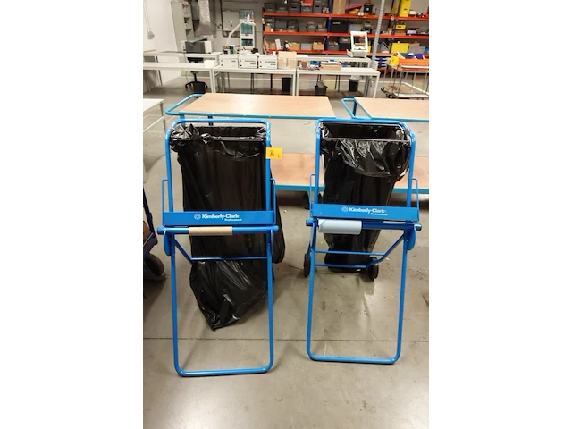 2x vuilniszakhouder kimberly clark - afbeelding 1 van  2