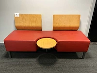 2x wachtkamerbank