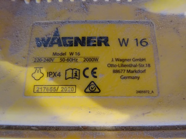 2x wallpaper stripper wagner/power plus - afbeelding 3 van  5