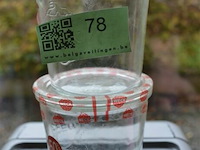 2x weckpotten glas - afbeelding 1 van  2