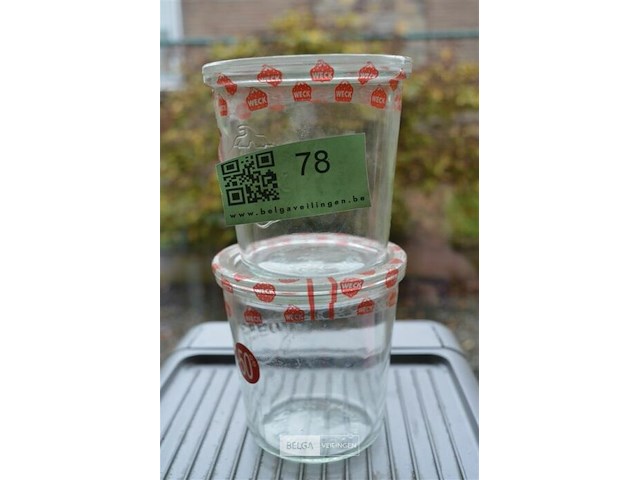 2x weckpotten glas - afbeelding 2 van  2