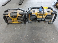 2x werfradio dewalt - afbeelding 1 van  6
