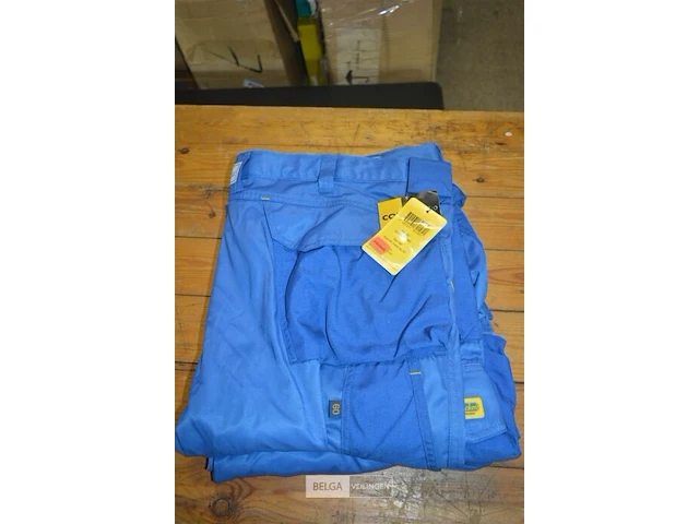 2x werkbroek blauw snickers corura maat 60 - afbeelding 1 van  4