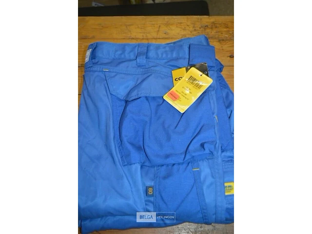 2x werkbroek blauw snickers corura maat 60 - afbeelding 2 van  4