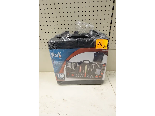 2x werkkoffer + inhoud work men - afbeelding 1 van  3