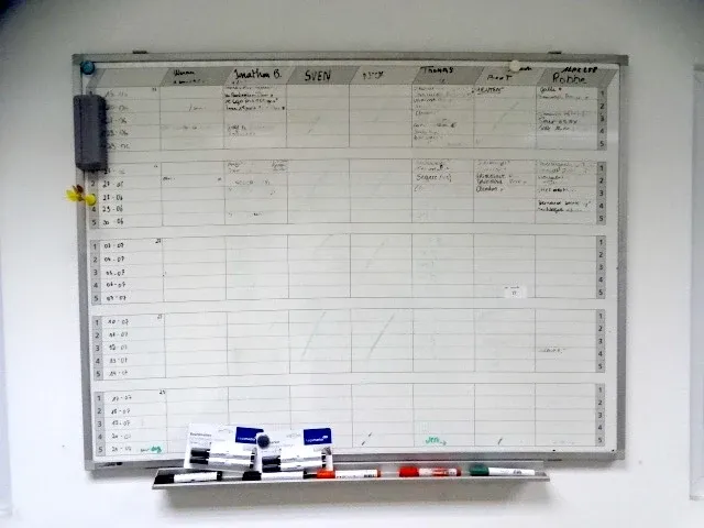 2x whiteboard - afbeelding 1 van  2