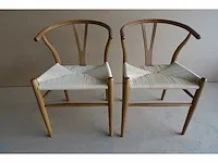 2x william walnoot 2.0 stoelen