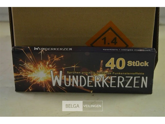 2x20 pakjes glitterstokjes - afbeelding 2 van  2