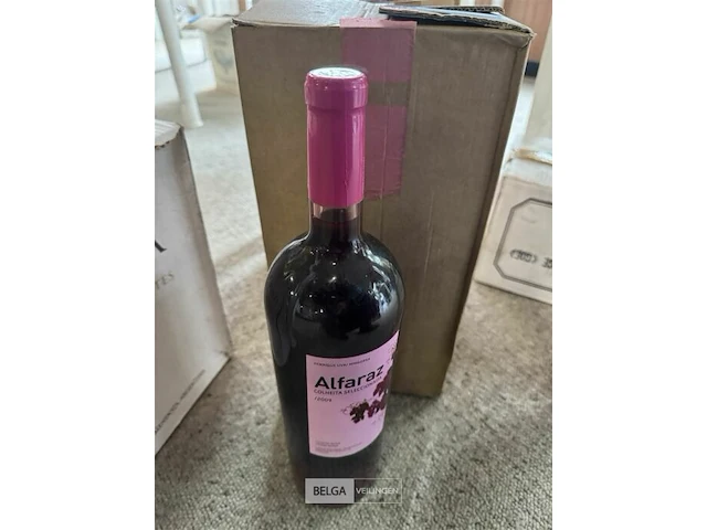 2x4 fles alfaraz colheita seleccionada 2009 - afbeelding 1 van  6