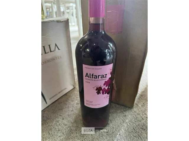 2x4 fles alfaraz colheita seleccionada 2009 - afbeelding 2 van  6